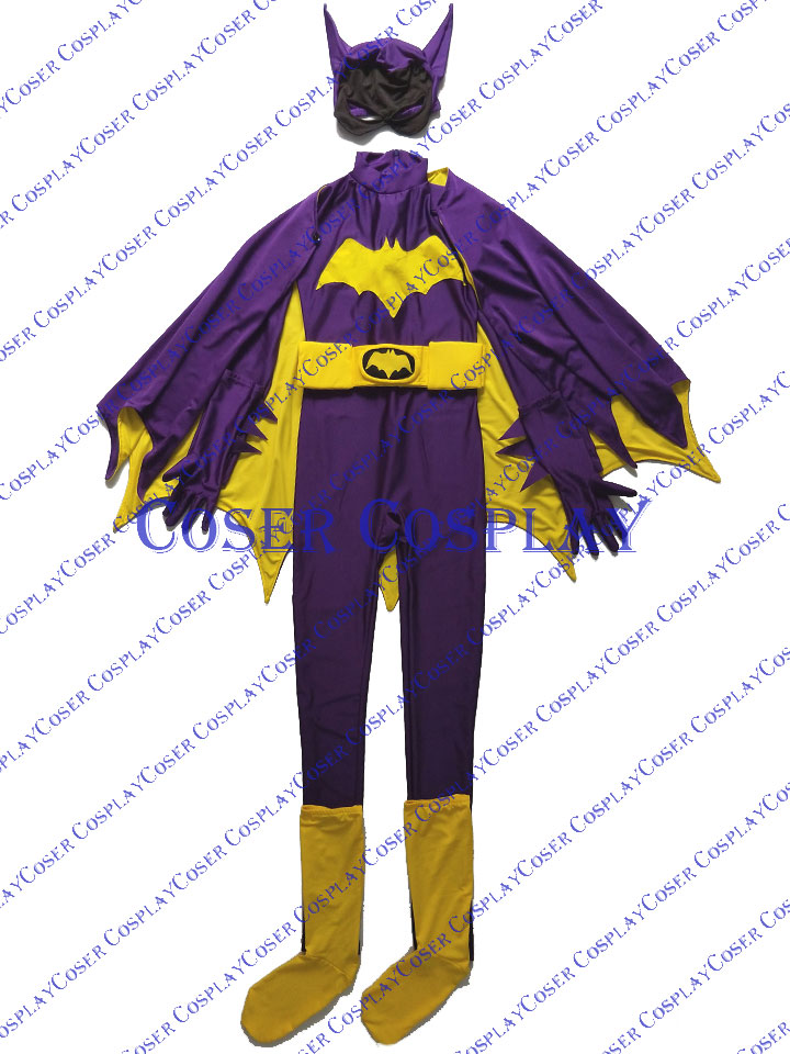 2019 Batgirl Barbara Gordon Sexy Cosplay Costume Halloween 0428